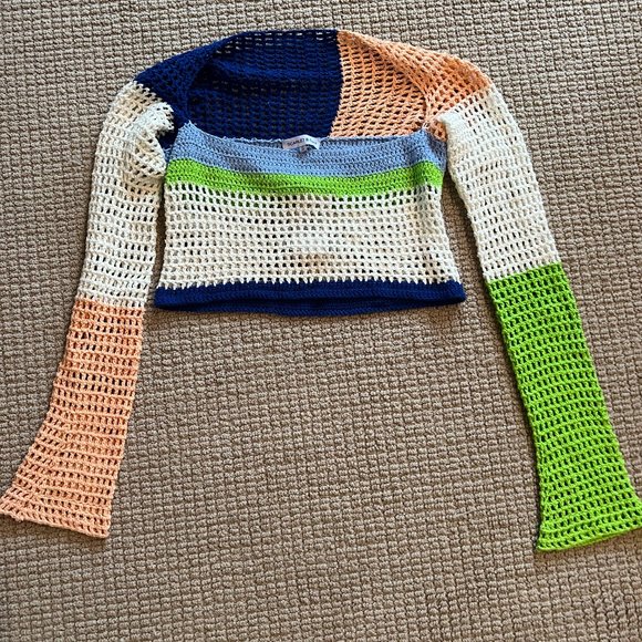 NWT Scarlet&Sam Crochet Top - Picture 8 of 12